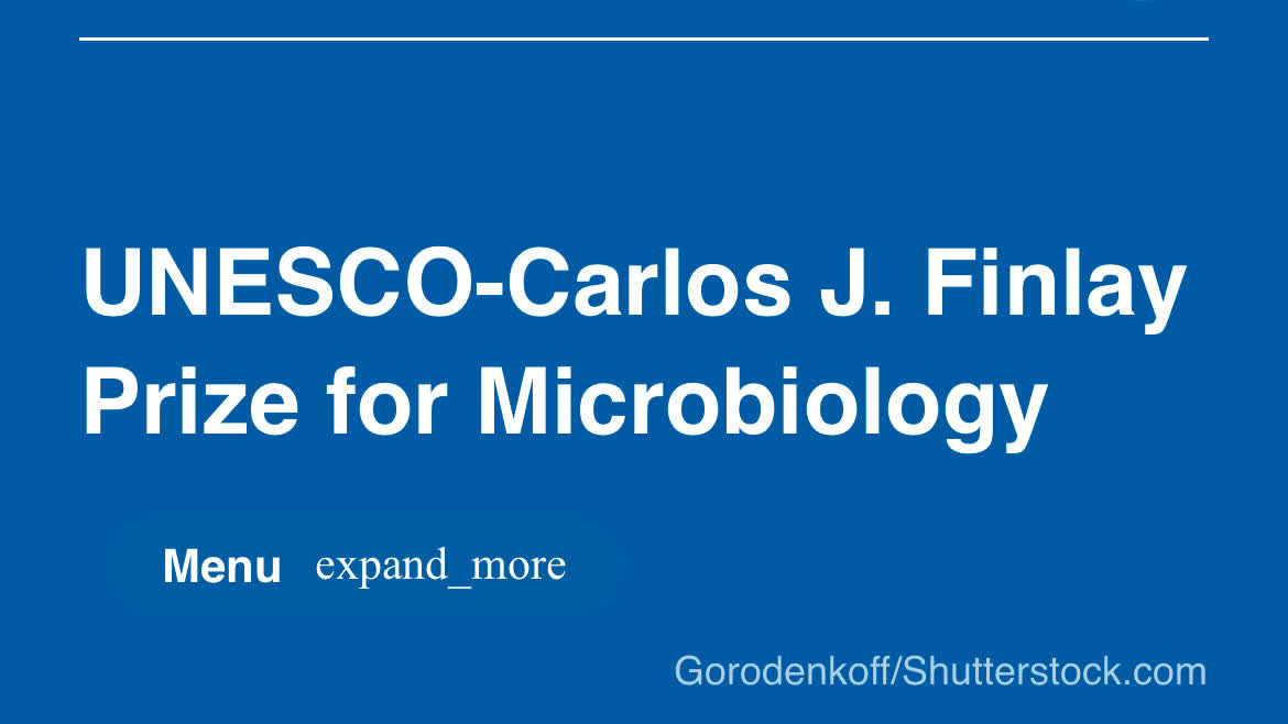 UNESCO-Carlos J. Finlay Prize for Microbiology